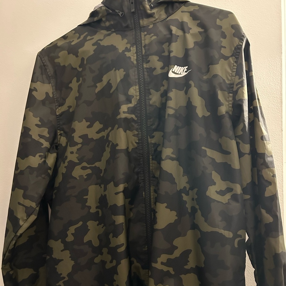 Nike Camo Windbreaker jacket
